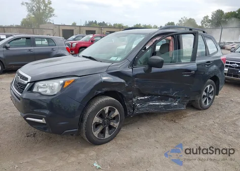 2018 Subaru Forester 2.5I из США, поврежденный, VIN JF2SJABC9JH490509